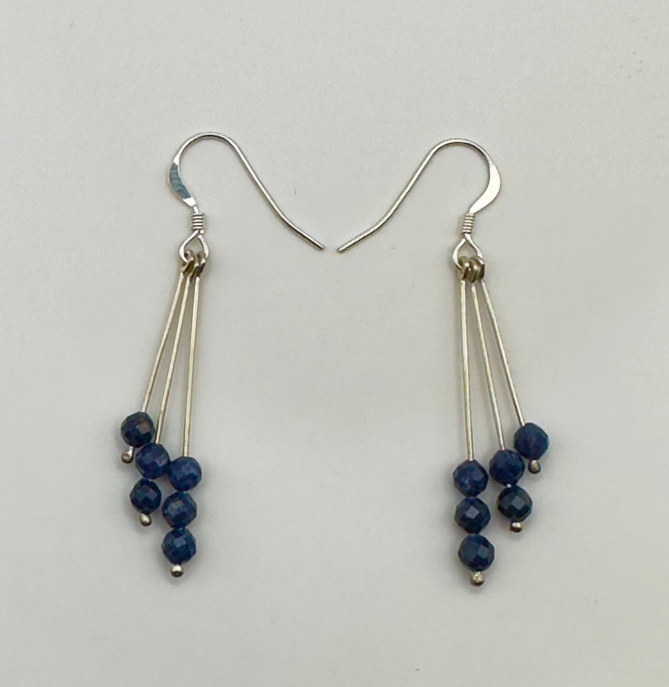 Boucles d'oreilles Saphir