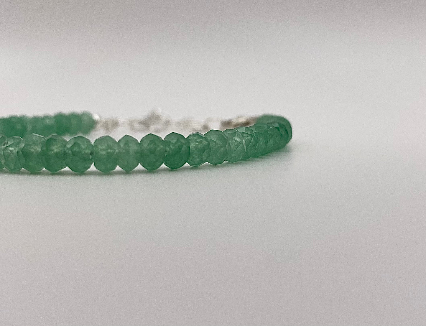 Bracelet Aventurine ajustable