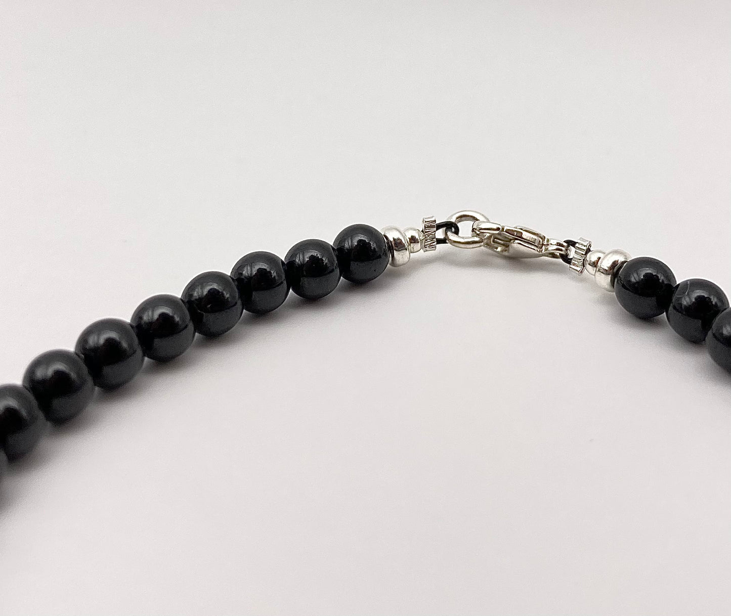 Bracelet spinelle noir