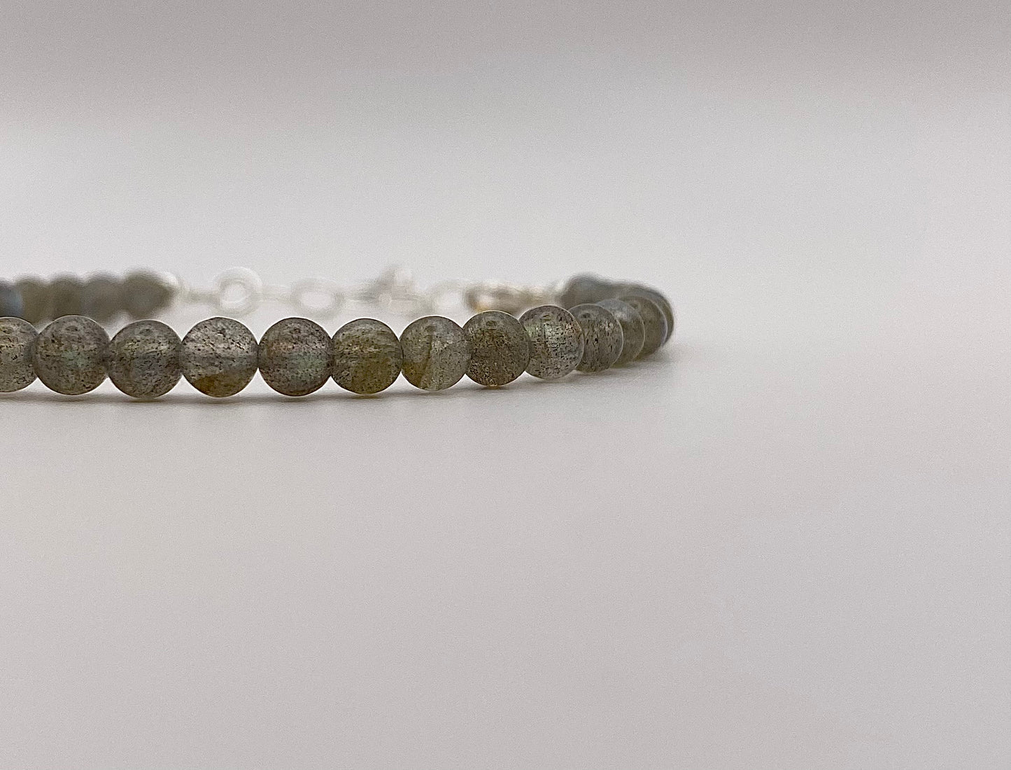 Bracelet Labradorite ajustable