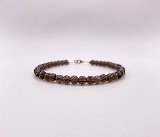 Bracelet quartz fumé