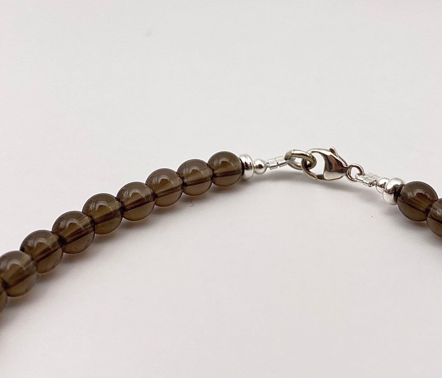 Bracelet quartz fumé