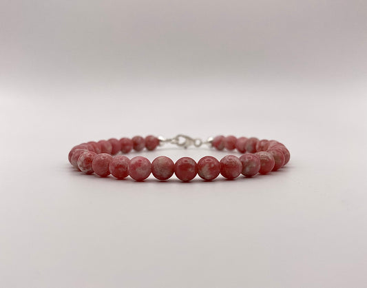 Bracelet Thulite rose