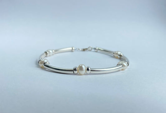 Bracelet perles d'eau douce