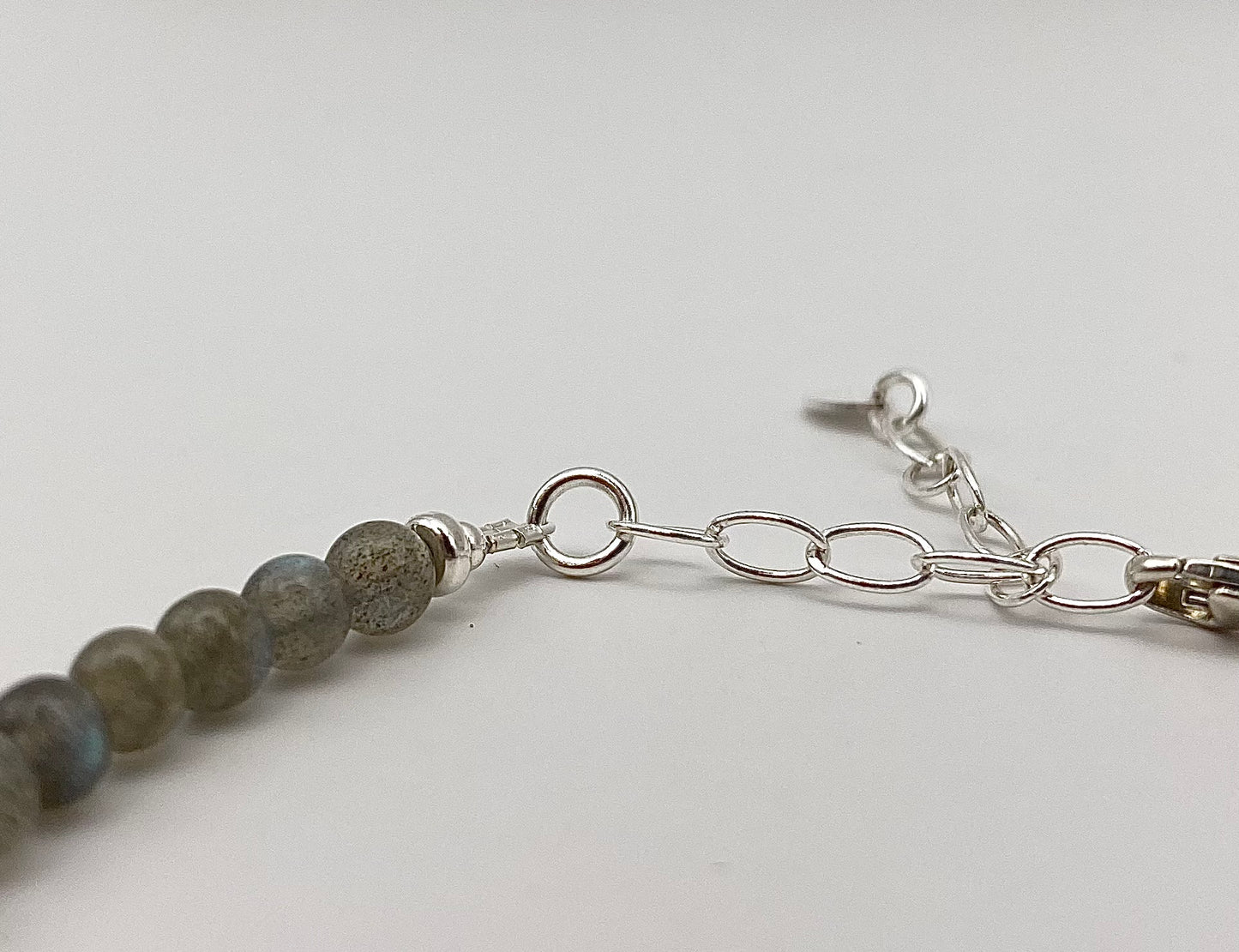 Bracelet Labradorite ajustable