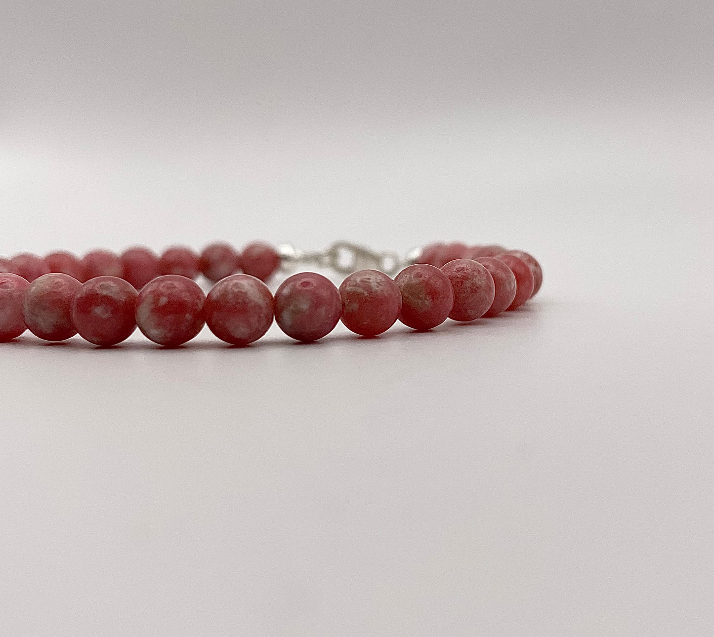 Bracelet Thulite rose